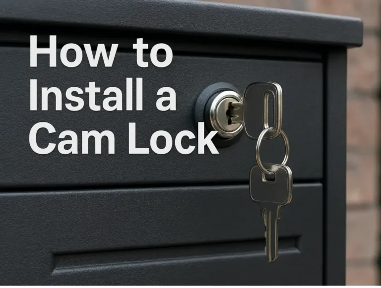 How to Install a Cam Lock: A Professional Locksmith’s Guide