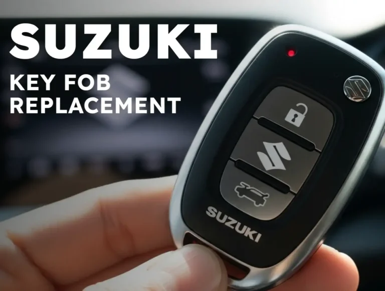 Suzuki Key Fob Replacement: A Guide for Car Owners