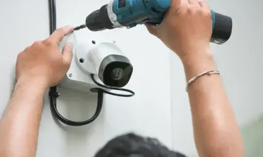 security camera for parking spot