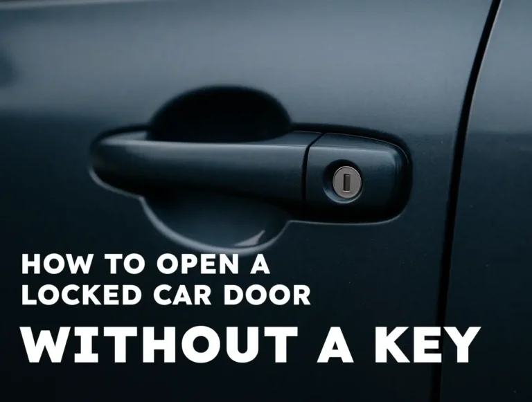 How to Open a Locked Car Door Without a Key: Pro Guide