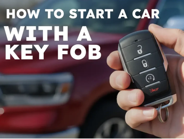 How to Start a Car with a Key Fob: Driver Guide