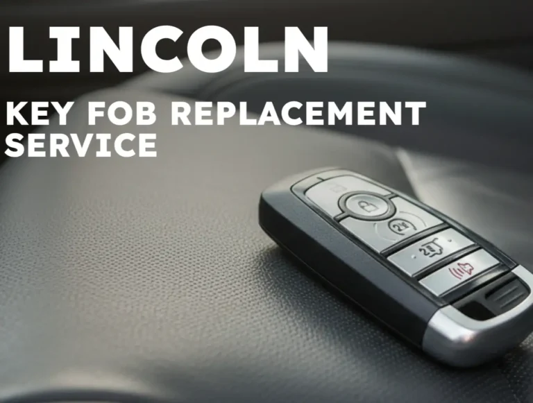 Lincoln Key Fob Replacement Service
