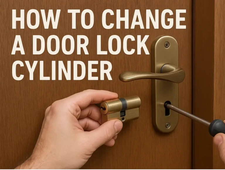 How to Change a Door Lock Cylinder: Easy Lock Replacement