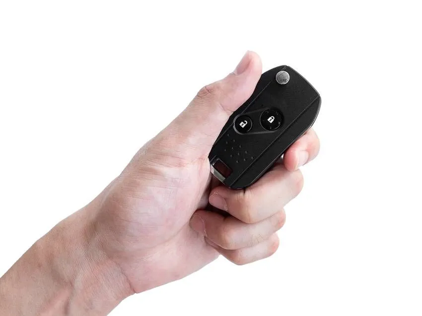 car key in hand