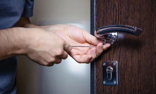 front door lock