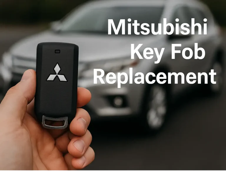 Mitsubishi Key Fob Replacement: Professional Services