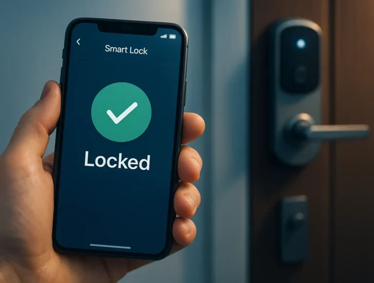 Remotely Locking Your Smart Door: A Guide to App-Based