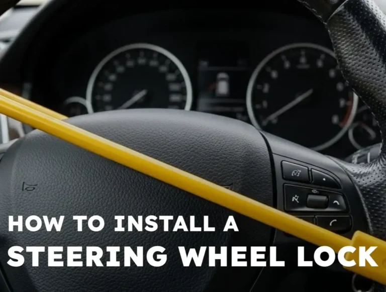 How to Install a Steering Wheel Lock: Full Guide with Safety Tips