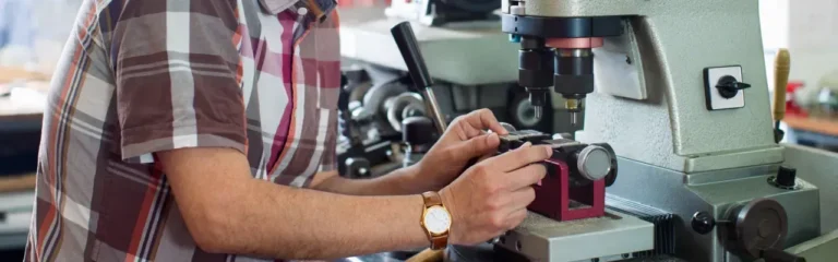 What is a key-cutting machine