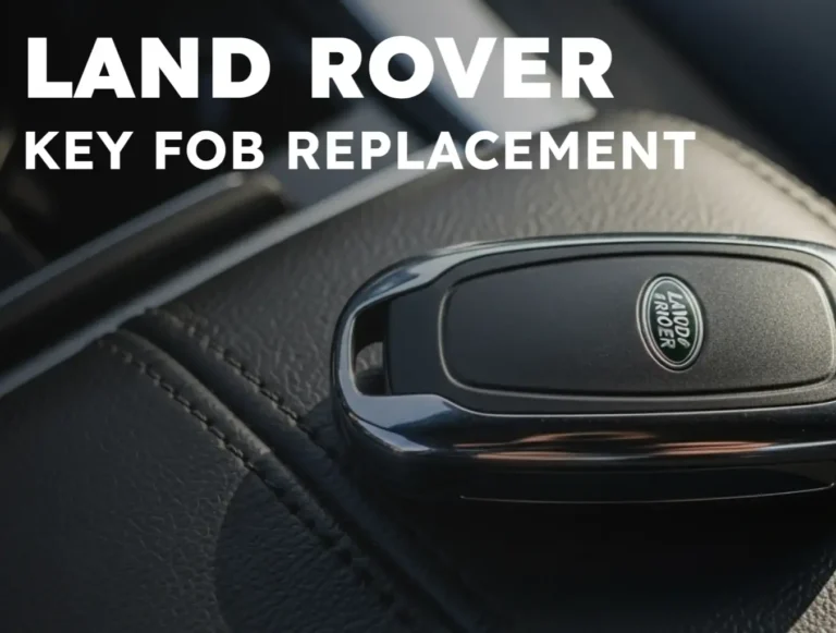 Land Rover Key Fob Replacement: Fast Service Near You
