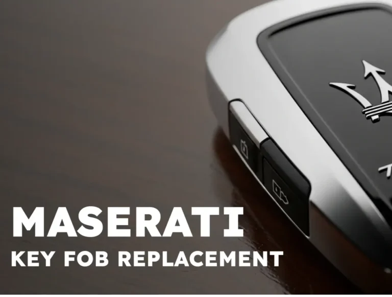Maserati Key Fob Replacement: Fast Mobile Service