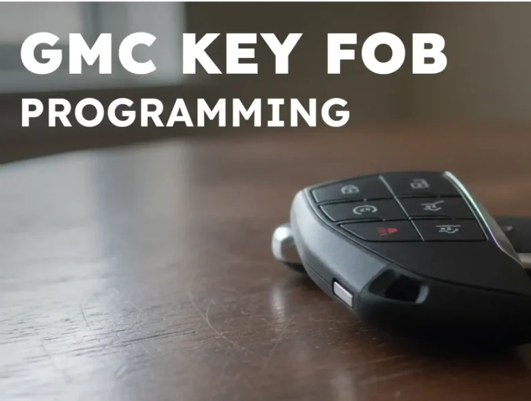 GMC Key Fob Programming: Fast Professional Service