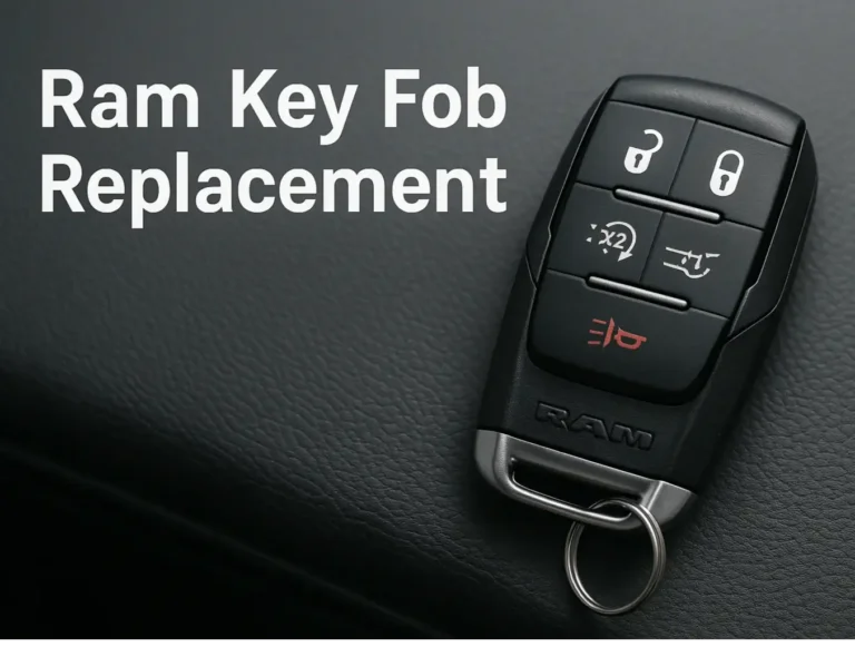Ram Key Fob Replacement: Mobile Car Key Service Near You