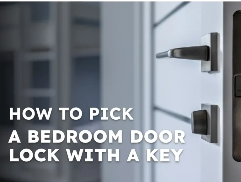 How to Pick a Bedroom Door Lock with a Key: Simple Guide