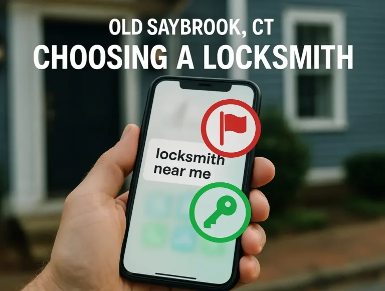 A Homeowner’s Guide to Locksmith Services in Old Saybrook