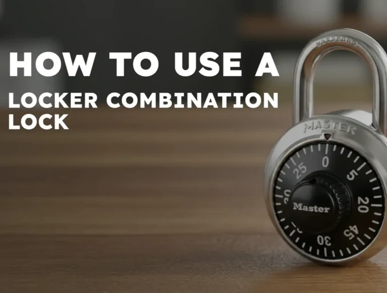 How to Use a Locker Combination Lock: Quick Guide