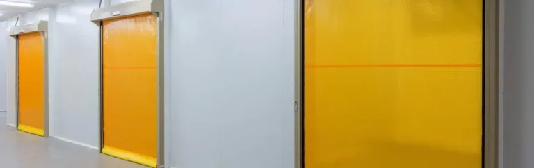 How do high-speed doors work?