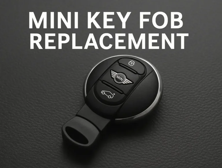Mini Key Fob Replacement: Mobile Service Near You