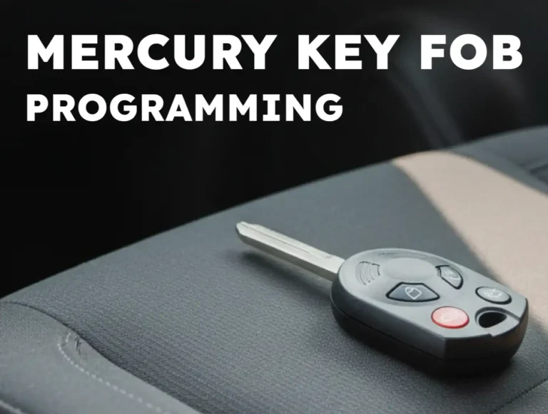 Mercury Key Fob Programming: Fast Locksmith Services