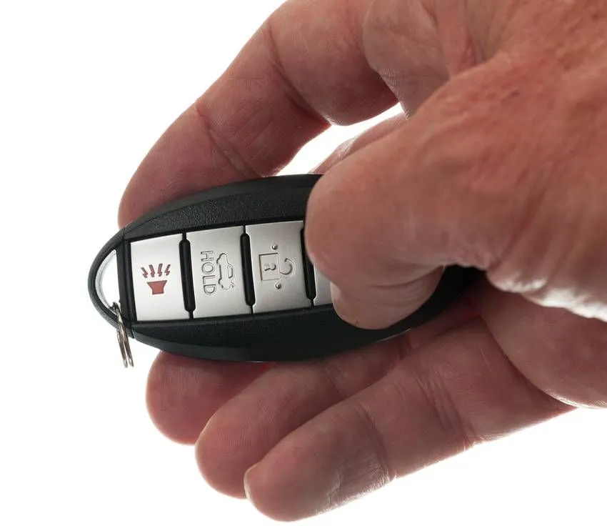 Keyless key fob