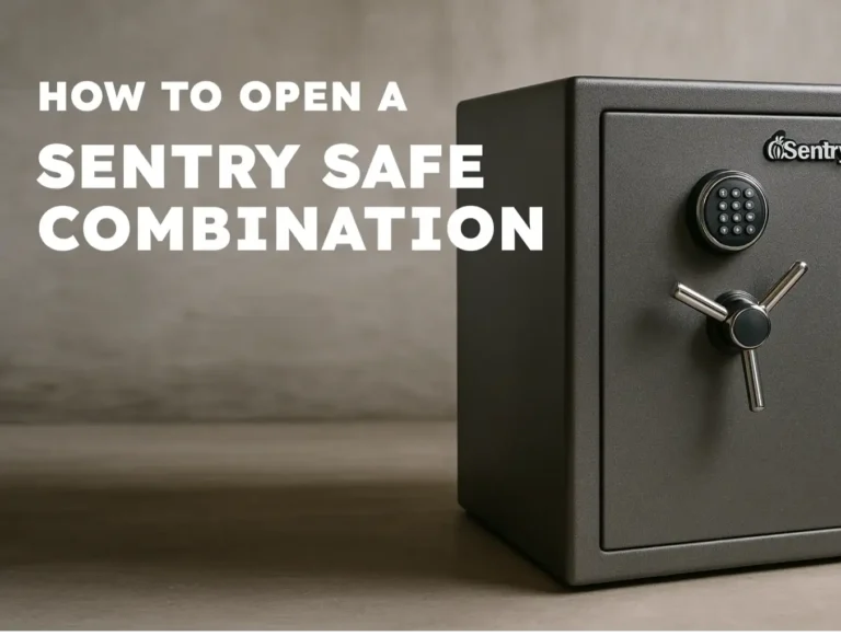 How To Open a Sentry Safe Combination: Simple Step-by-Step Guide