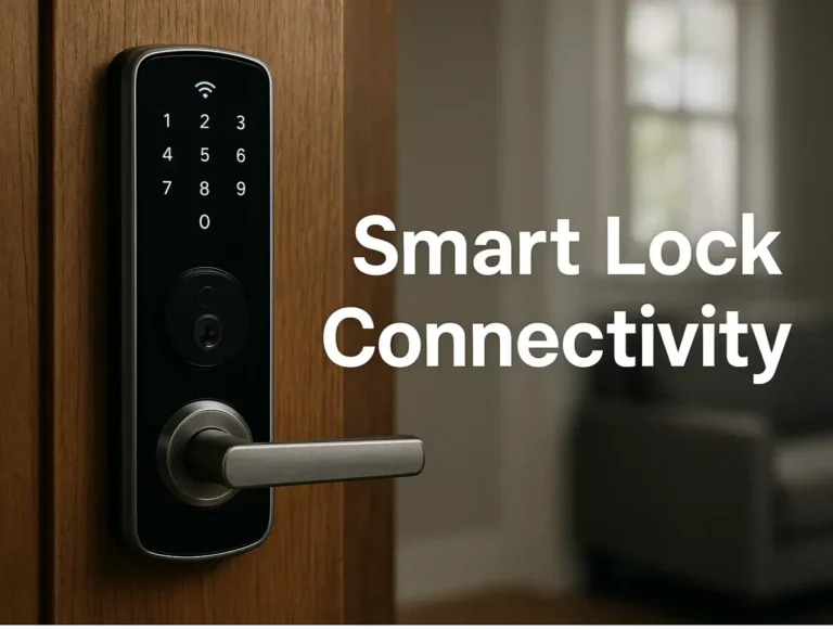 Smart Lock Connectivity: Wi-Fi vs. Bluetooth vs. Z-Wave vs. Matter