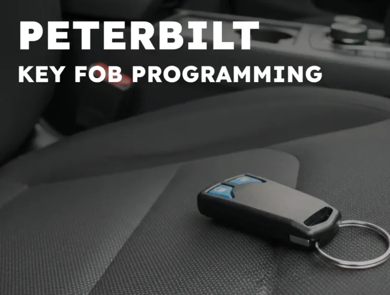 Peterbilt Key Fob Programming: Fast & Reliable Help