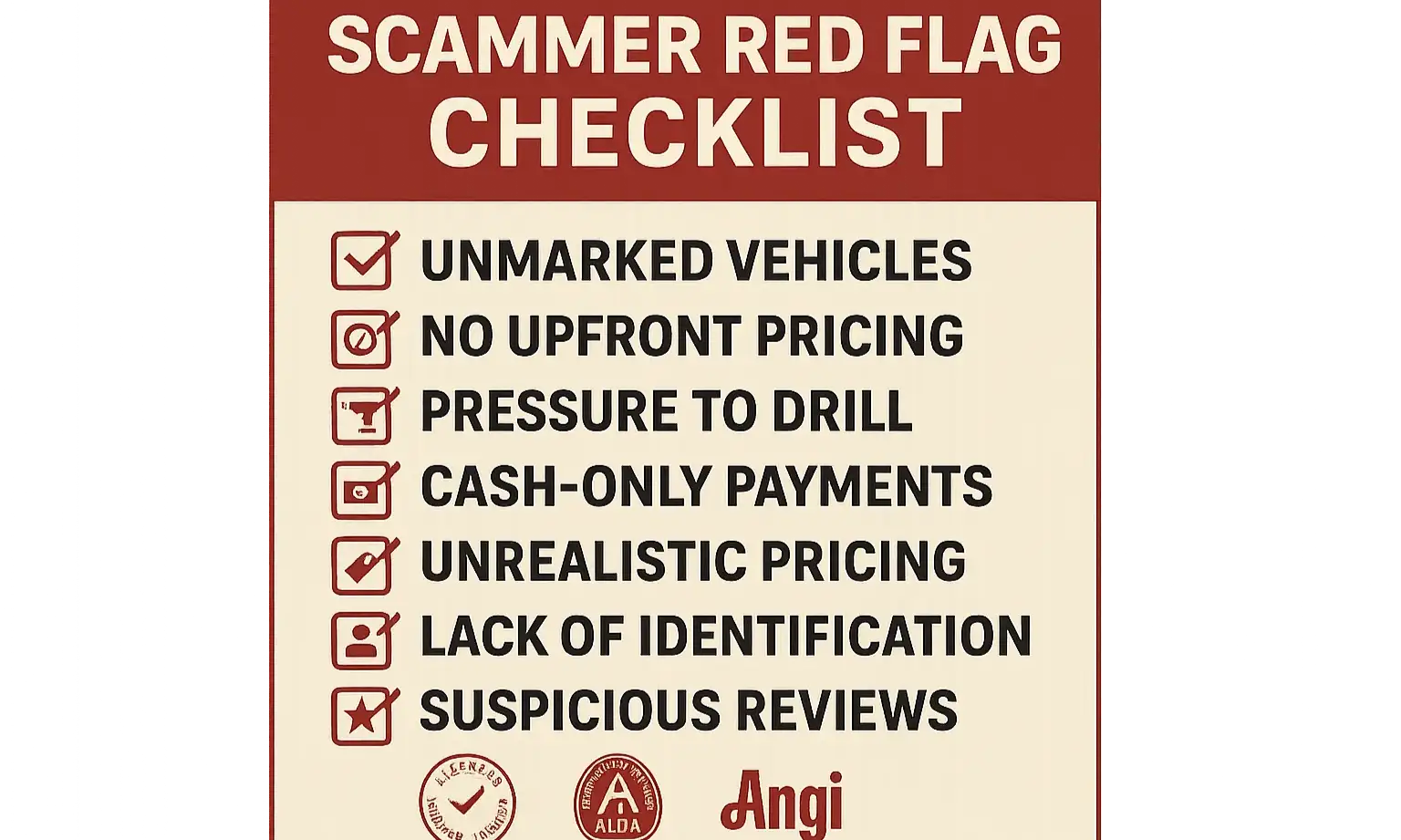 Avoid lockout scams with our essential checklist revealing common locksmith red flags every Sugar Land resident should know.