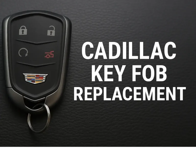 Cadillac Key Fob Replacement: Mobile Help Near You
