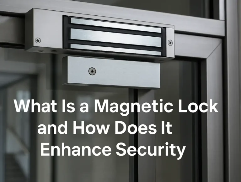 What Is a Magnetic Lock and How Does It Enhance Security