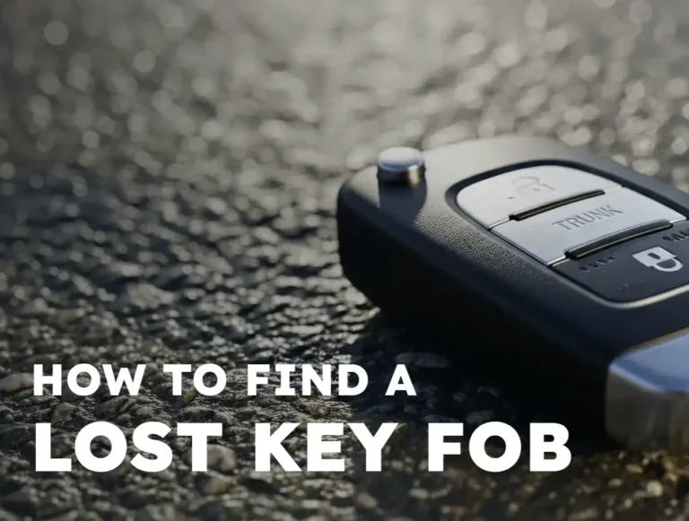 How to Find a Lost Key Fob: Quick & Easy Solutions