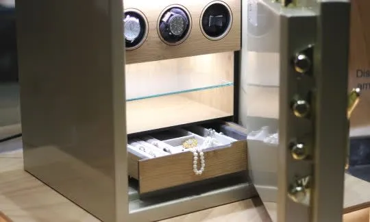 safe with a jewelry