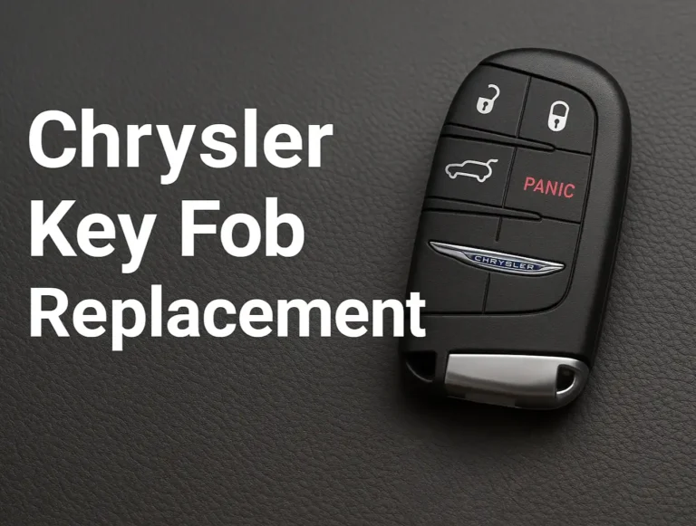Chrysler Key Fob Replacement: Professional Service