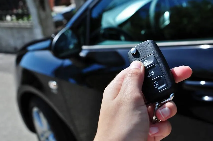 operation with car key