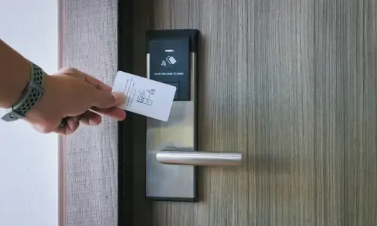 smart lock with card key