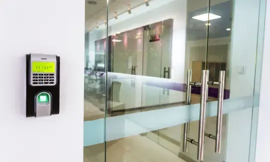 security alarm keypad