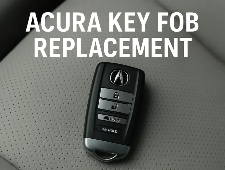 Acura Key Fob Replacement: A Guide for Car Owners