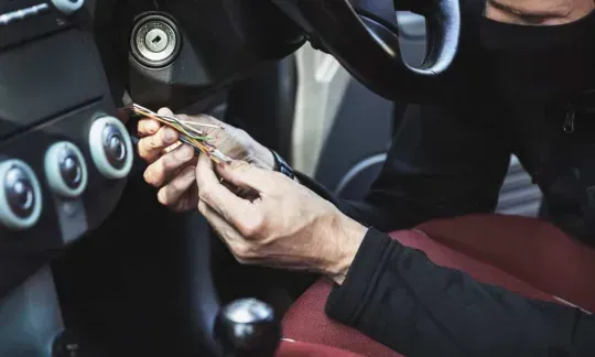 Hot wiring the ignition