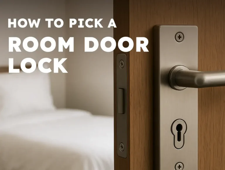 How to Pick a Room Door Lock: Easy Step-by-Step Guide
