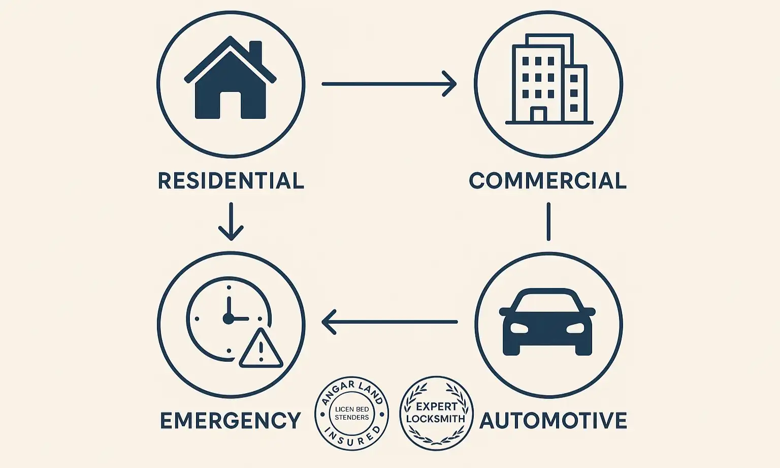 Discover the full spectrum of professional locksmith services to meet your every security need in Sugar Land.