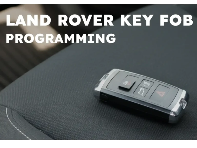 Land Rover Key Fob Programming: Fast Mobile Service