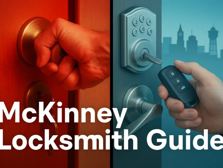 Guide to Finding a Locksmith in McKinney, TX: From Lockouts to Security Upgrades