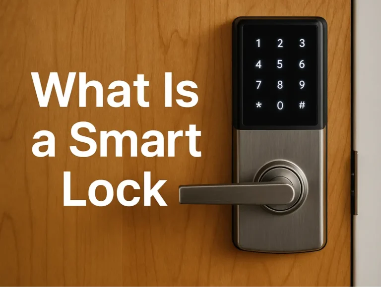 What Is a Smart Lock: A Professional Guide for Homeowners
