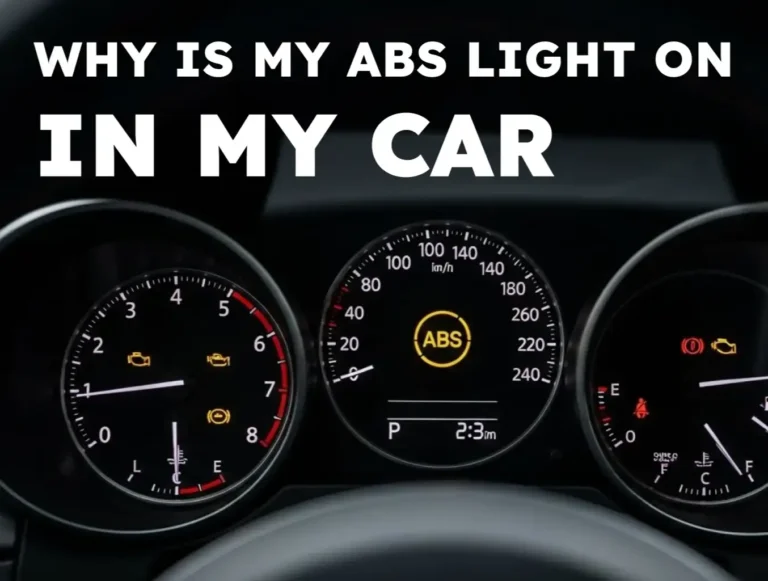 Why Is My ABS Light On in My Car: What It Means & Your Next Step