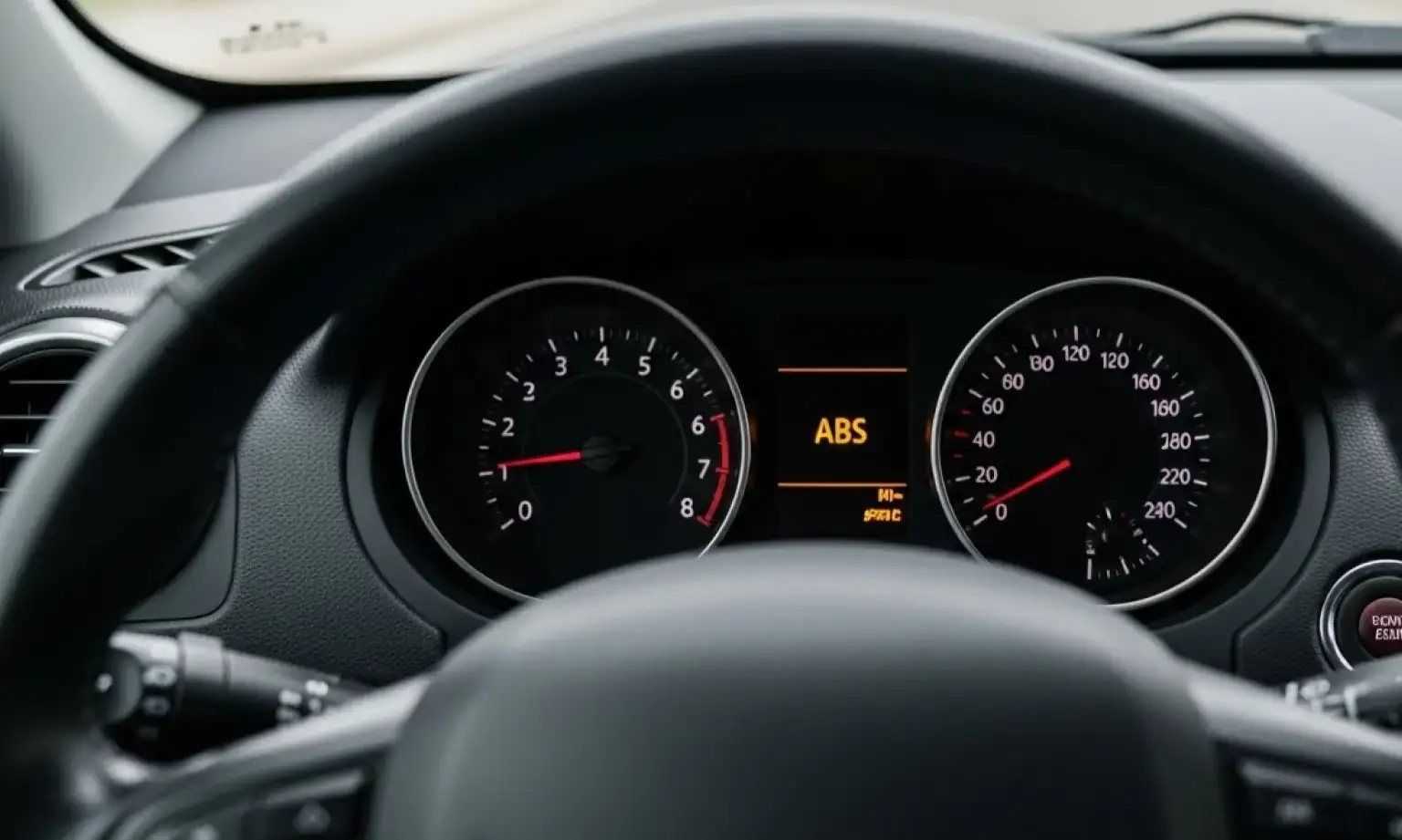 What the ABS Warning Light on Your Dashboard Means