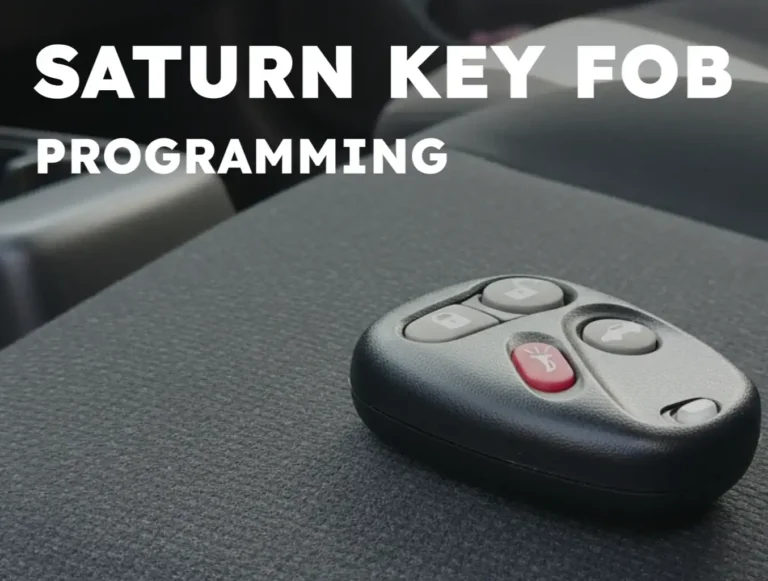 Saturn Key Fob Programming: Fast Locksmith Solutions