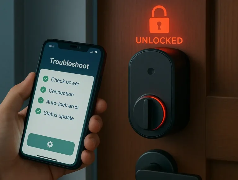 How to Troubleshoot a Smart Lock's Auto-Lock Feature Not Activating