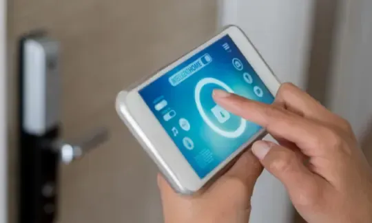 open a smart lock via smatrphone