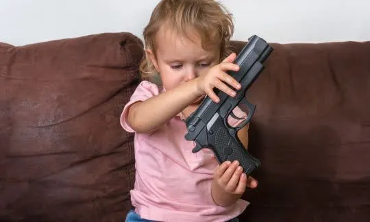 kid with a gun