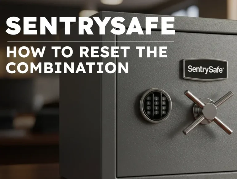 SentrySafe: How to Reset the Combination